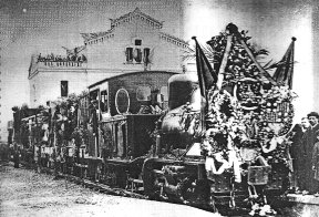 El primer tren a Igualada