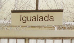 Rètol d'Igualada