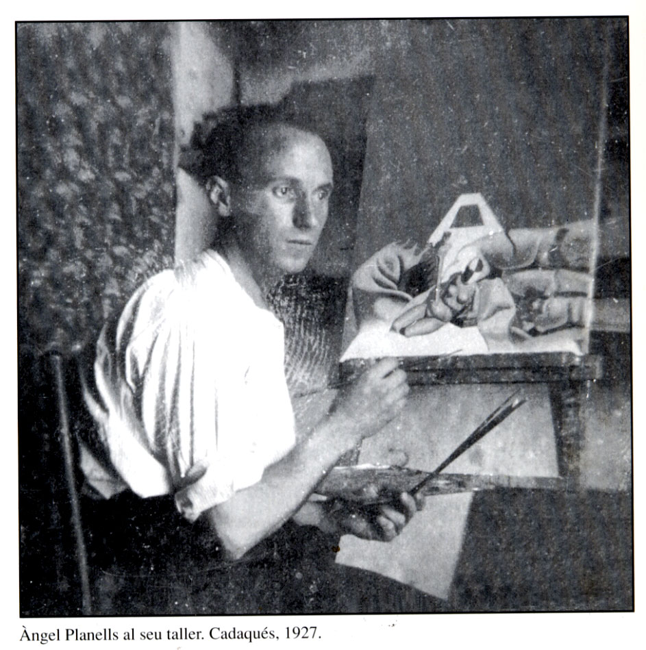 L'Àngel Planells a Cadaqués l'any 1927