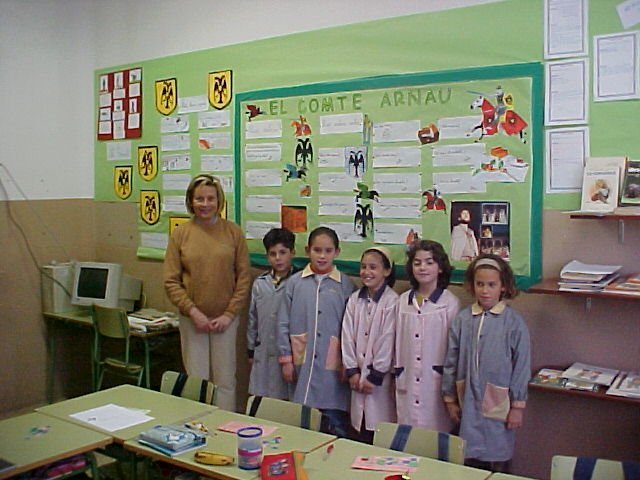 Alumnes de 3er. del  CEIP Mestre Andreu