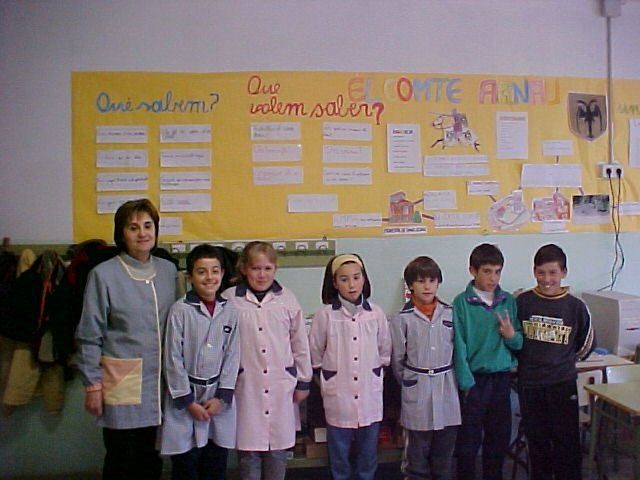 Alumnes de 4rt. del CEIP Mestre Andreu