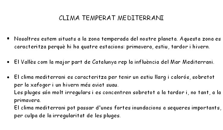 Clima mediterrani