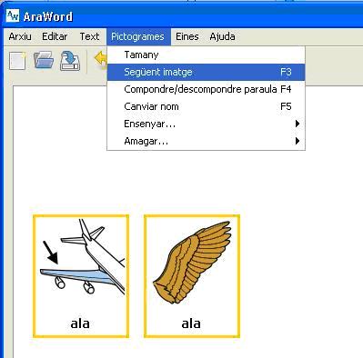 imatges diferents d'ala