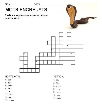 Mots encreuats