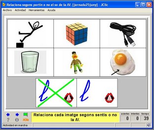 Activitat JClic discriminacio L