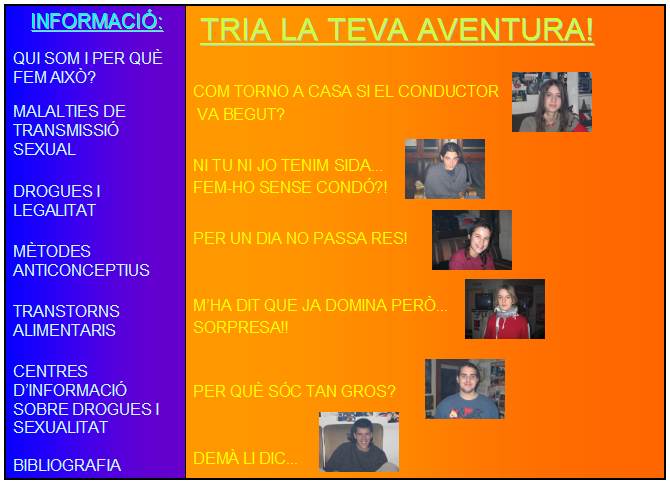 Portada de Tria la teva aventura