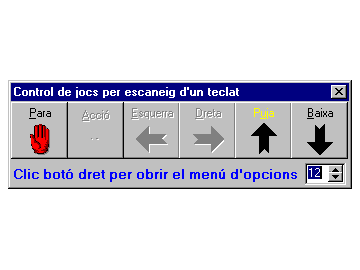 Control de jocs per escanneig