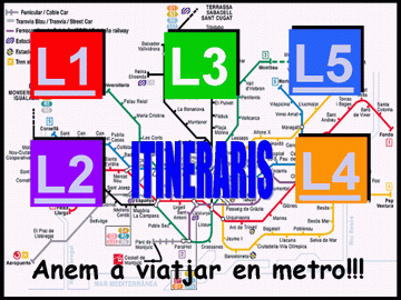 Itineraris en metro