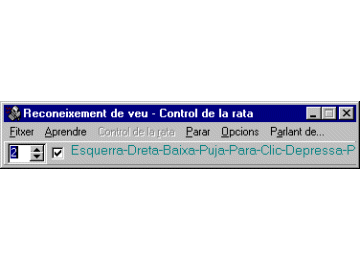 Reconeixement de veu -Control del ratol-