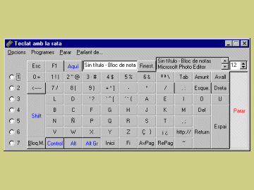 Teclat virtual TotiPM