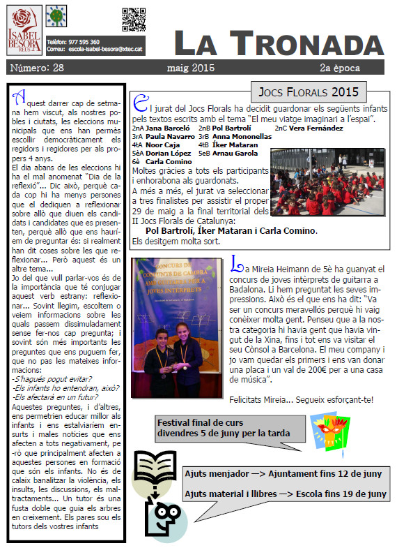 Tronada 28 Època 2
