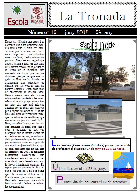 Revista La Tronada Número 36