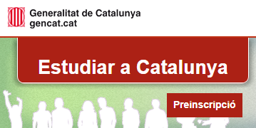 preinscripcions catalunya