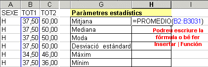 Full de càlcul Excel