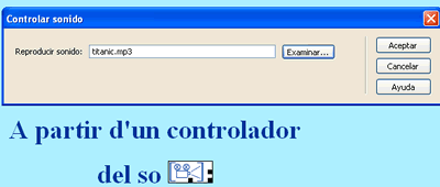 Controlar sonido | Examinar