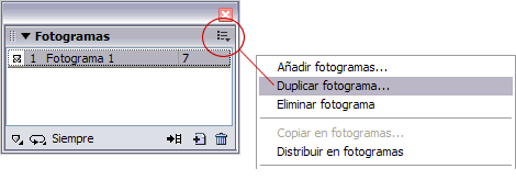 Duplicar fotogrames