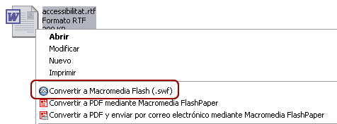 Men contextual FlashPaper
