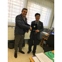 Reunió amb el vicedirector de l'escola coreana