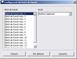 Configurar el botó de funció