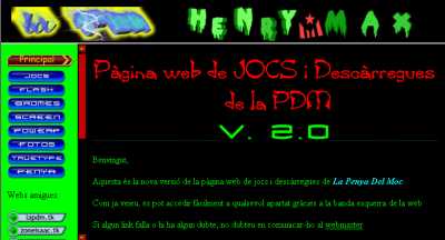 web dels jocs de la penya