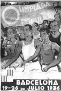 cartell de l'olimpiada popular del 1936