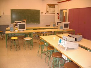 Laboratori de química.