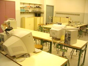 Laboratori de química.