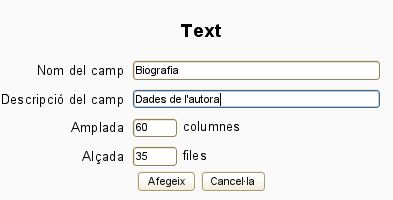 àrea de text àrea de text