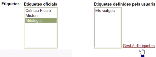 Seleccionar Etiquetes
