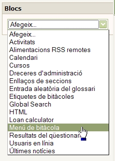 Afegir Blocs