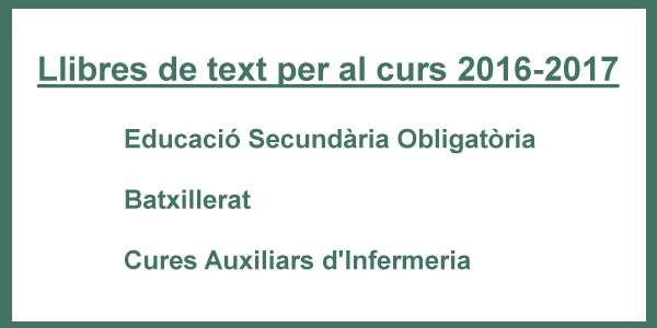 Relació dels llibres llibres