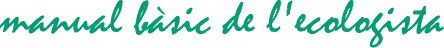 manual b&agrave;sic de l'ecologista