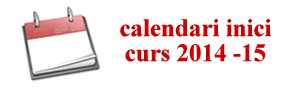 Calendari Inici Curs