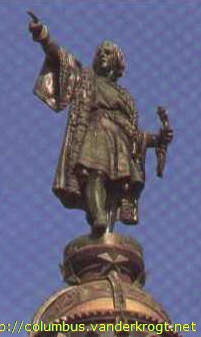 The figure of Columbus.