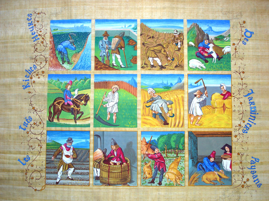 Calendrier Des Travaux Agricoles Au Moyen Age Calendrier Des Travaux Agricoles Au Moyen Age - Communauté MCMS