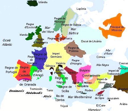 Europa i la Mediterrània als segles XIII i XIV