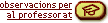 observacions pel professorat