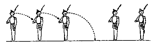 Filera de soldadets de plom