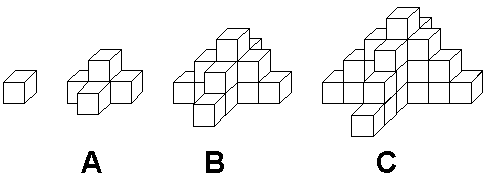 Formes constru�des amb cubets