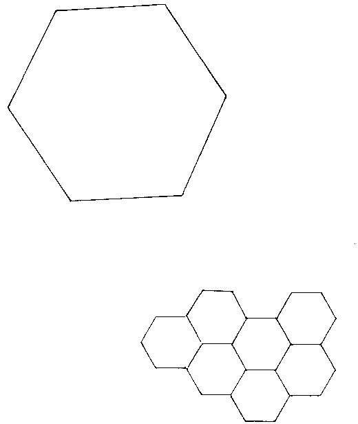Enrajola amb hex�gons