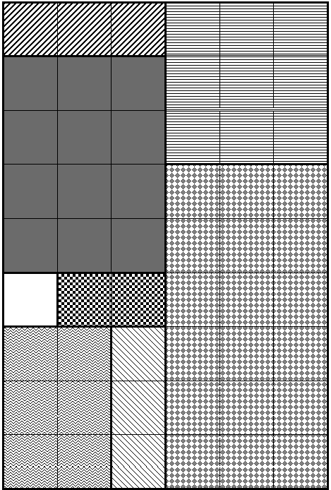 Rectangle amb fraccions
