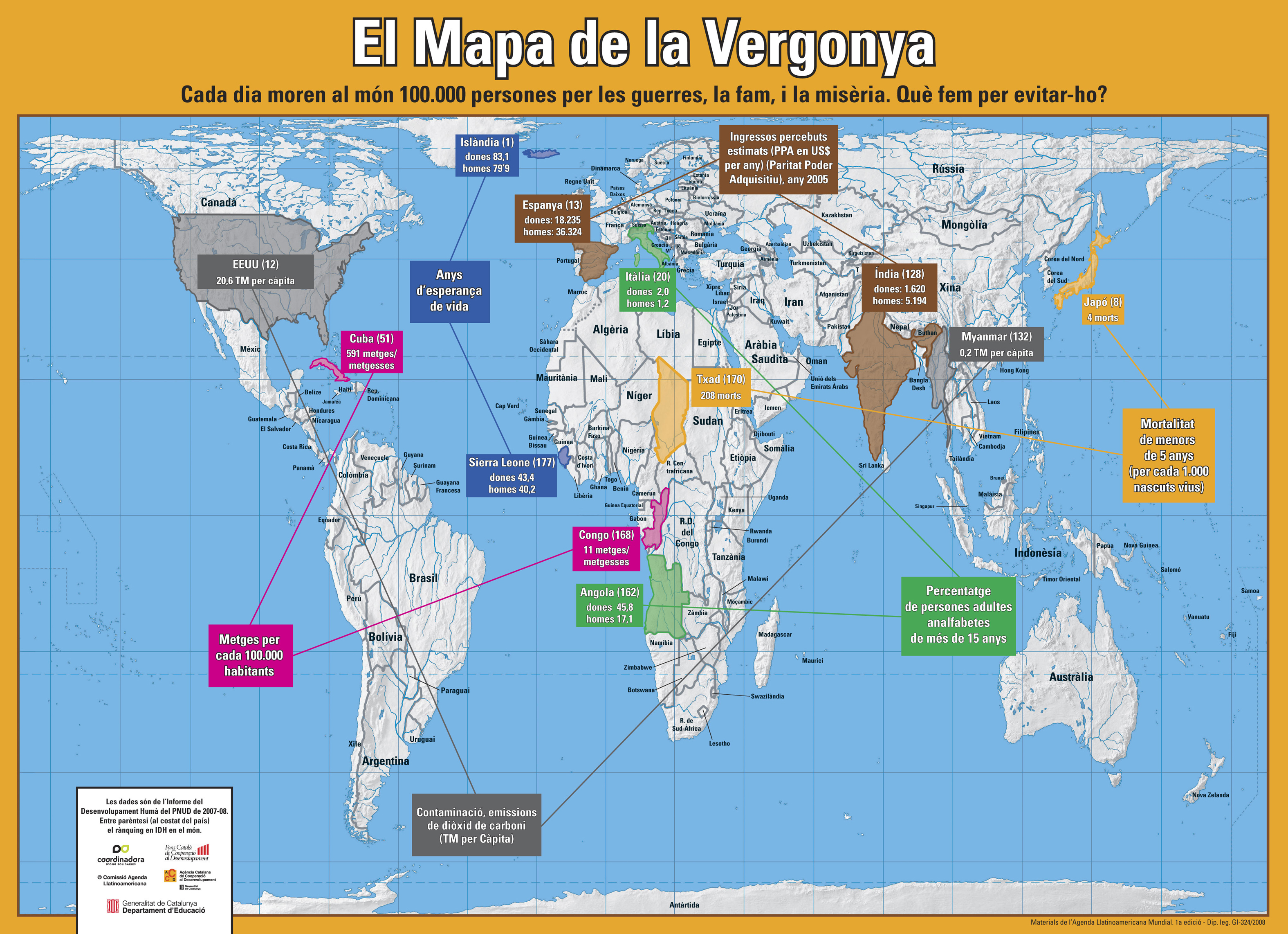 mapa de la vergonya