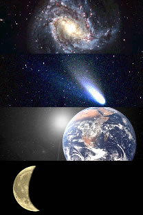 la Terra, un punt de l'univers