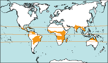 mapa zonaclima tropical humit