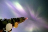 Corona auroral sobre Noruega