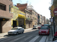 Pi i Gibert amb l'Avinguda de la platja