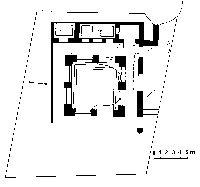 Esquema de la piscina del Puig de Sant Grau