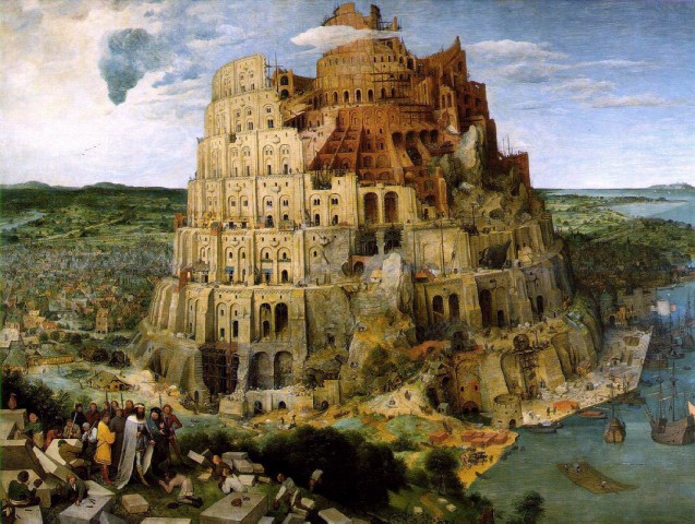 Pieter Brueghel. La Torre de Babel (Viena, Kunsthistorisches Museum). 1563.