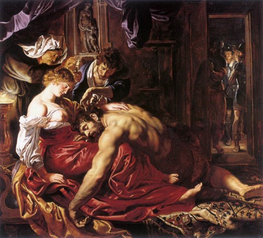 Rubens. Sansón y Dalila (Londres, National Gallery). 1609.
