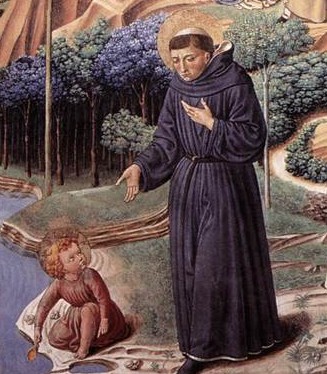 Benozzo Gozzoli. Ciclo de la vida de San Agust&iacute;n (San Gimignano, iglesia  de San Agust&iacute;n). 1464-1465.